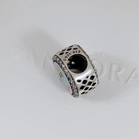 Pandora Miami Beach Travel Bead Charm Bracelet Pendant S925 Silver with box - Picture 6 of 7